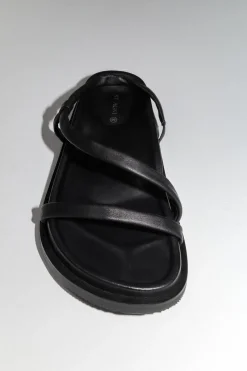 Sandals*St. Agni Twist Sandal - Black