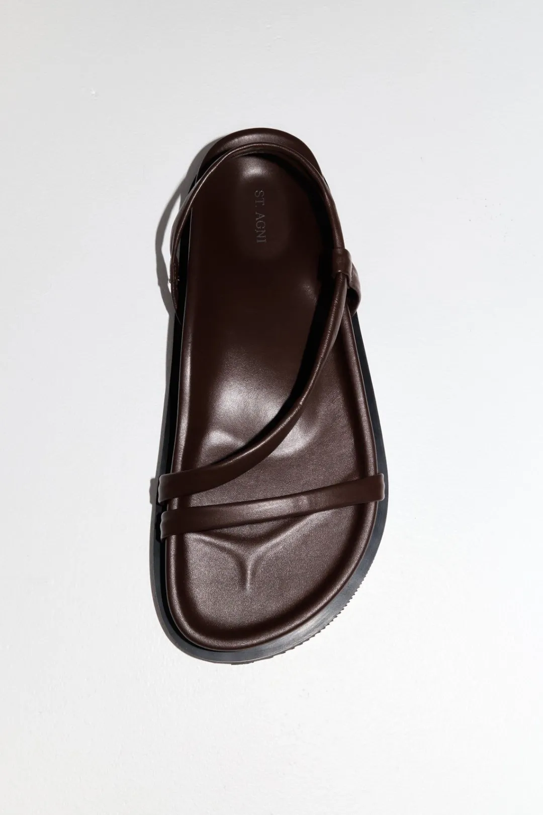 Sandals*St. Agni Twist Sandal - Chocolate