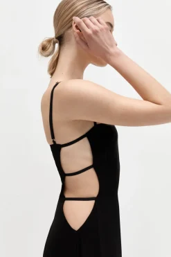 Tailoring*St. Agni Urbain Midi Dress - Black
