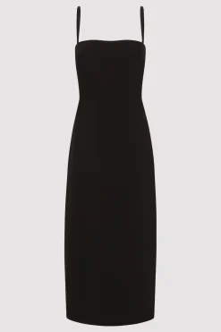 Tailoring*St. Agni Urbain Midi Dress - Black