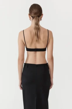 Tops*St. Agni Utilitarian Bralette - Black
