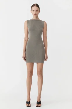 Knitwear*St. Agni Vas Knit Mini Dress - Shadow