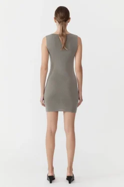 Knitwear*St. Agni Vas Knit Mini Dress - Shadow