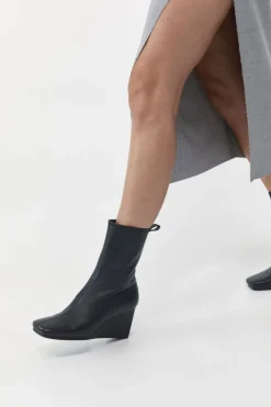 Boots*St. Agni Wedge Boot - Black