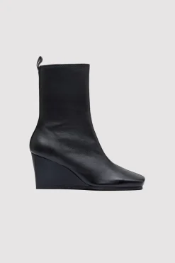 Wedges*St. Agni Wedge Boot - Black