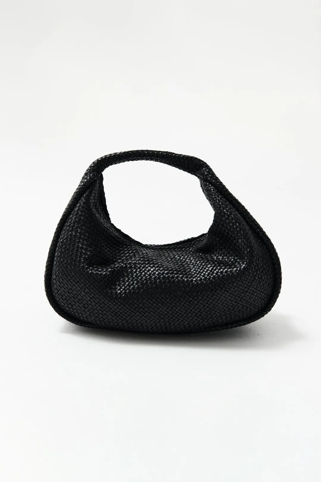 Bags*St. Agni Woven Bon Bon Bag - Black