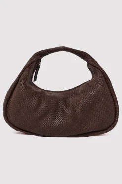 Bags*St. Agni Woven Bon Bon Bag - Chocolate