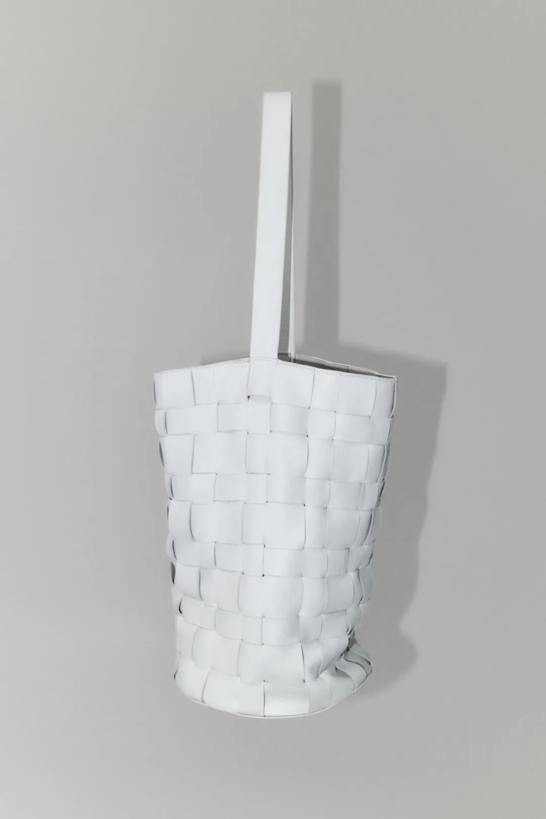 Bags*St. Agni Woven Bucket Bag - White