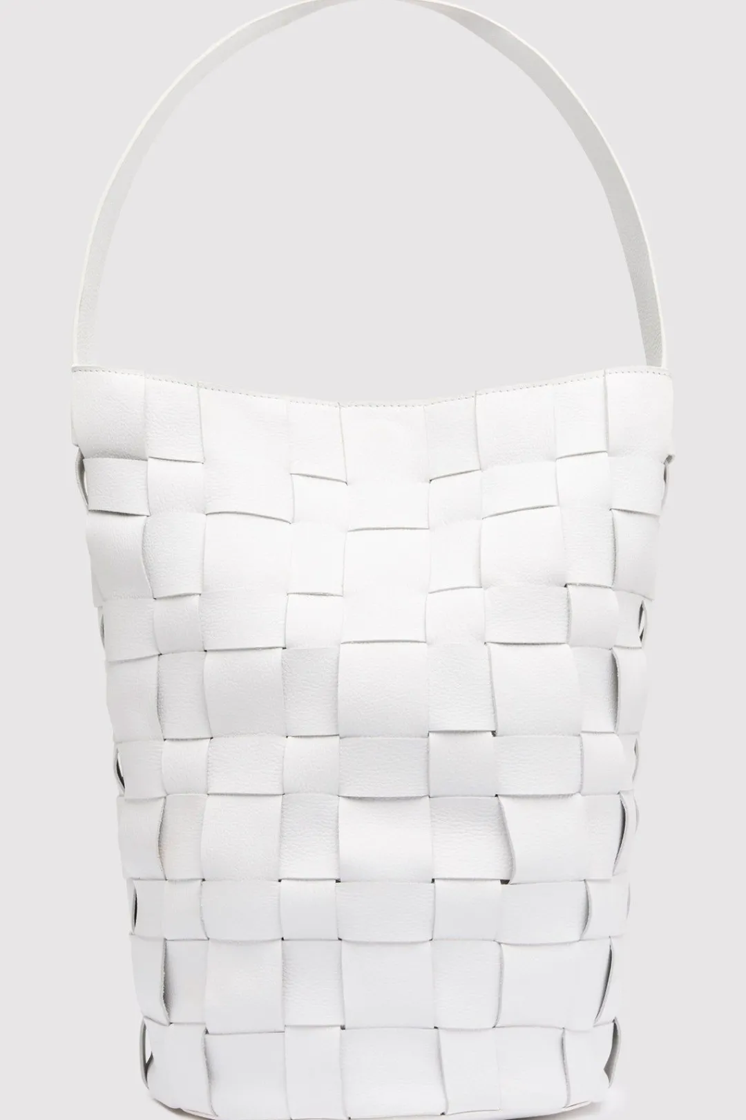 Bags*St. Agni Woven Bucket Bag - White