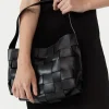 Bags*St. Agni Woven Mini Tote - Black