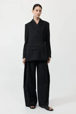 Jackets*St. Agni Wrap Blazer - Black